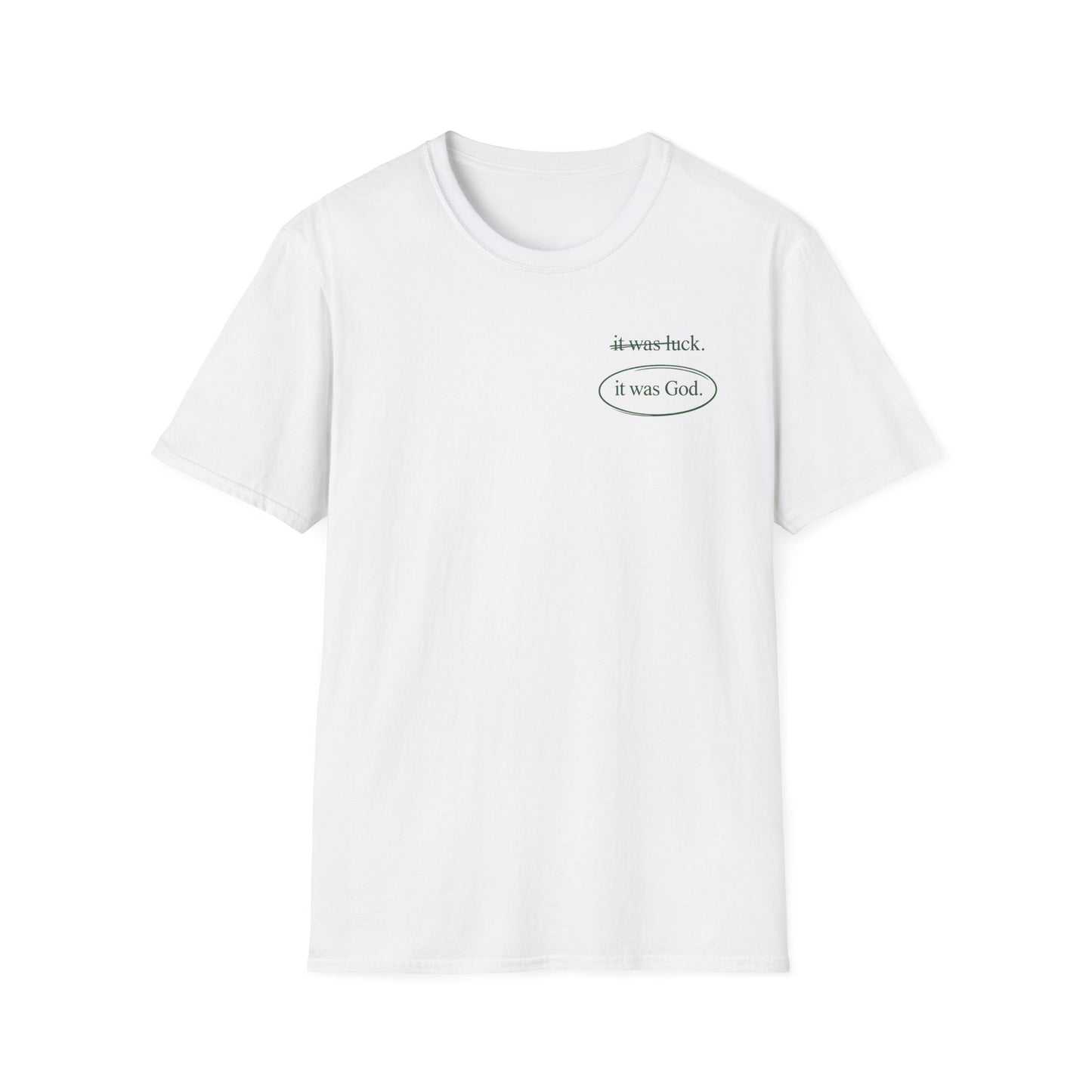 IT WAS GOD WHITE TEE