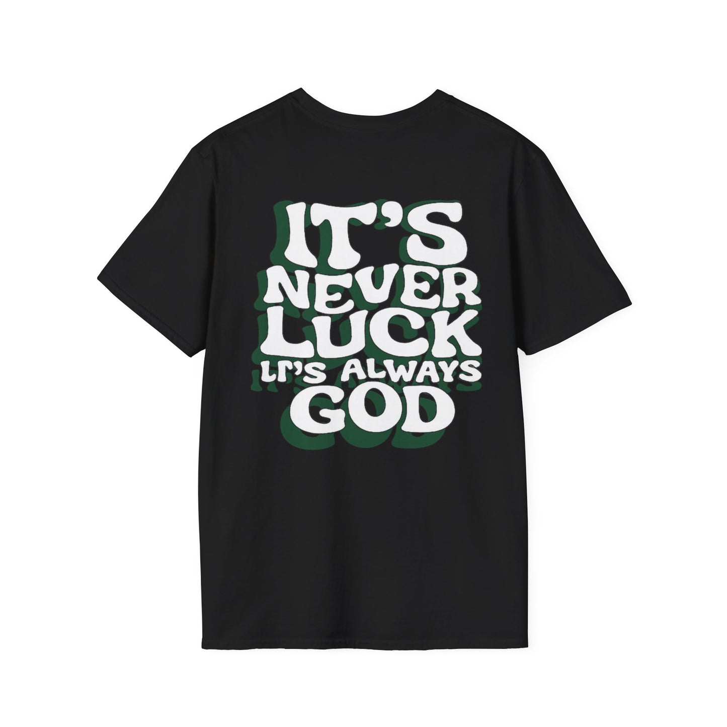 IT WAS GOD BLACK TEE