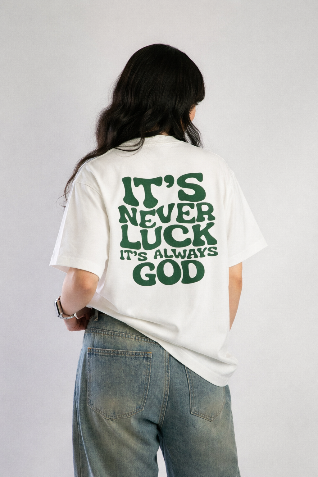 IT WAS GOD WHITE TEE